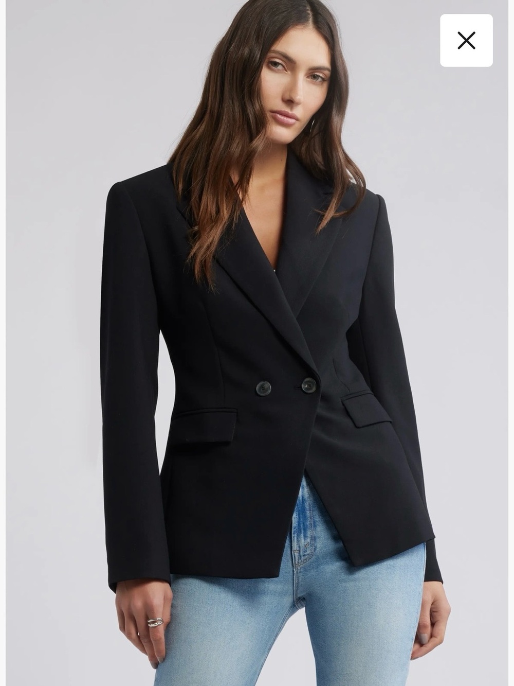 OPEN EDIT The Icon Hourglass Blazer NWOT
